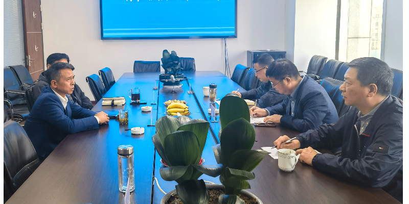 龙游县招商局局长陈敏、经信局局长蒋建波一行莅临杰锎科技参观考察